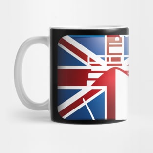 UK Flag - Cruise Ship Mug